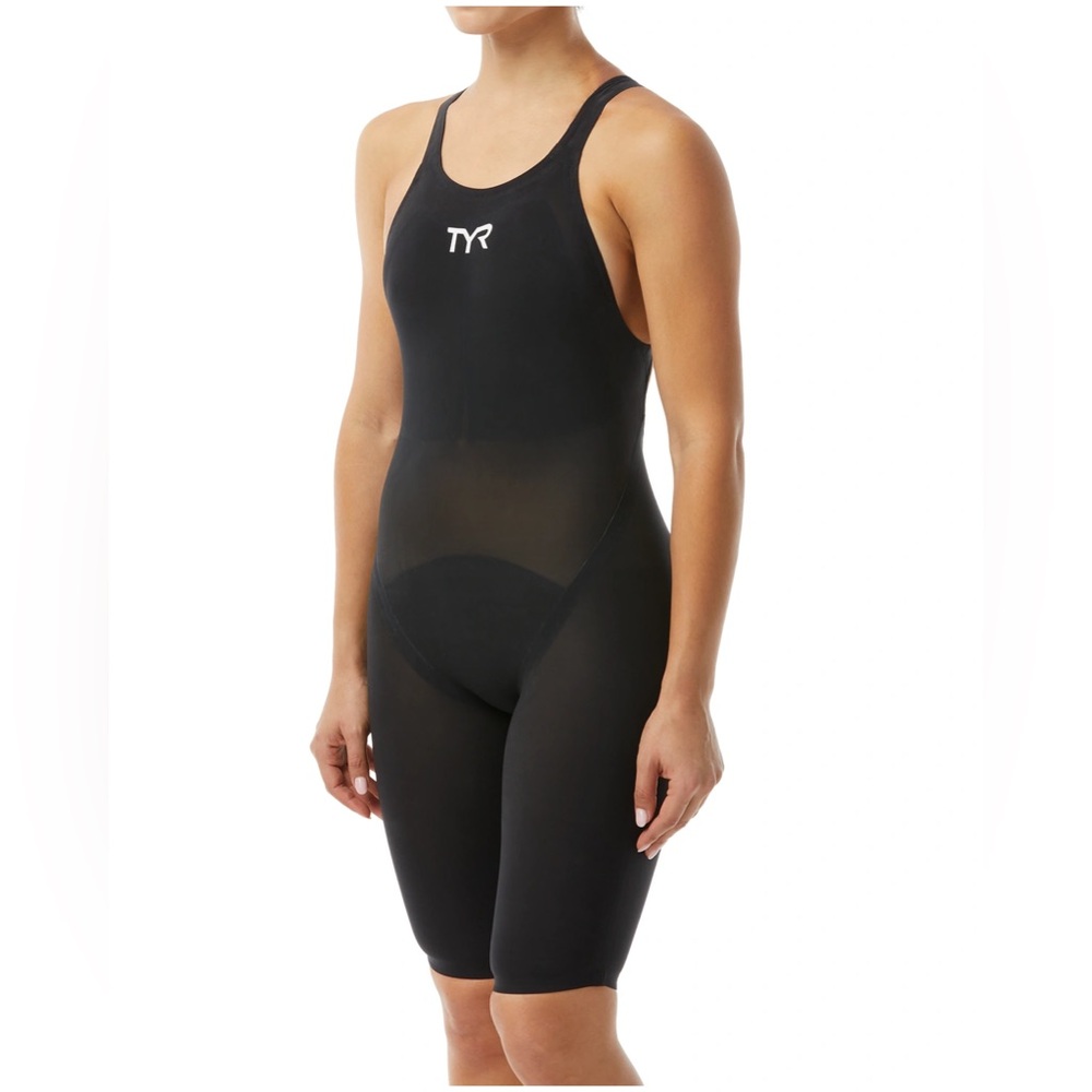TYR Invictus open back tech suit - Black